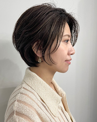 大人丸みショート