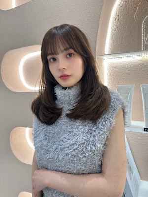 髪質改善秋色黒髪マロンブラウン美髪*Zina梅田茶屋町