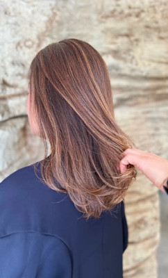 ハイライト×髪質改善トリートメント【広尾・白金・南麻布】