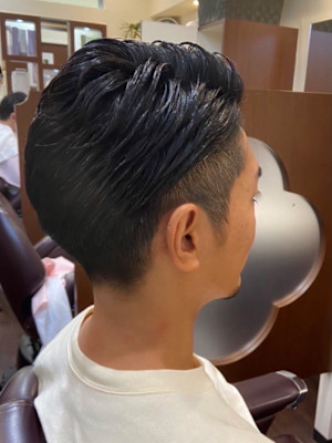 ツーブロック　73スタイル