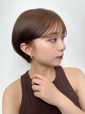 髪質改善シースルー前髪マッシュ美髪*Zina千葉