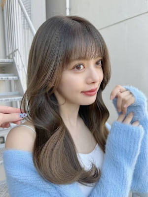 髪質改善顔回りカールロング美髪*Zina千葉