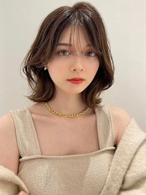髪質改善くびレイヤー外はねボブ美髪*Zina川崎