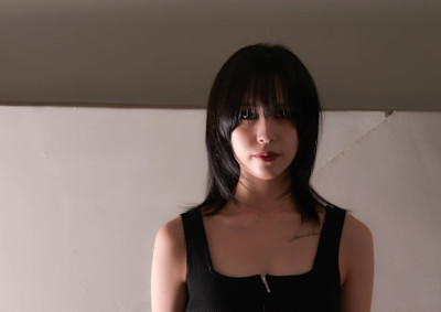 マッシュバングレイヤースタイル