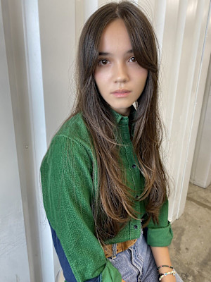 ナチュラルロングヘア