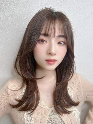 髪質改善前髪ミディボブルフ美髪*Zina高槻