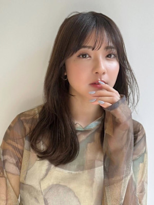髪質改善オリーブネビージュロング美髪*Zina高槻