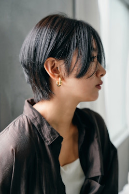髪質改善ネビージュハンサムショート美髪*Zina高槻