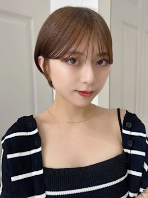 髪質改善小顔丸みショート美髪*Zina高槻