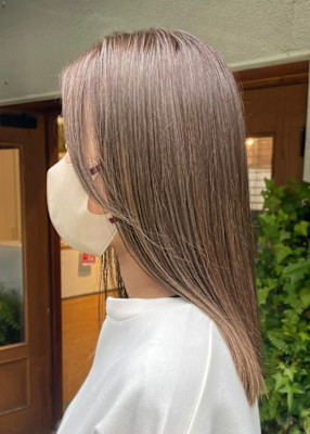 艶髪オリーブベージュ