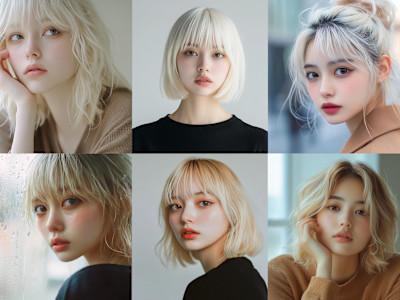 ブリーチカラー、ダブルカラー