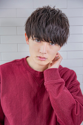 【小久保style】メンズカットツーブロックツイストウルフ