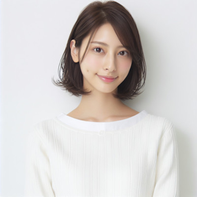 ナチュラルボブ×黒髪ボブ×大人ショートボブ20代30代40代