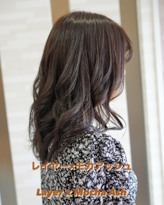 レイヤー×モカアッシュ  Layer x Mocha Ash