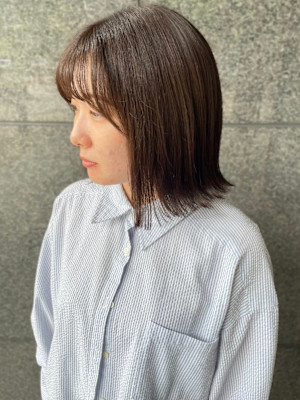 【feloice MICHI 豊田希美】顔周りカット　外ハネ