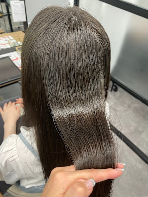 《ROW 川崎》ナチュラル艶感仕上がり＊オリーブカ