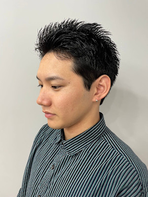 《ROW 川崎》メンズ爽やか短髪スパイキーショート