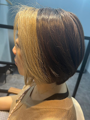 《ROW 川崎》ブロンドフェイスフレーミング