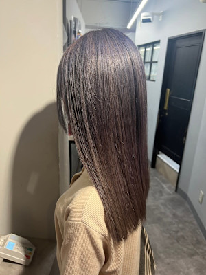 《ROW 川崎》大人気韓国透明感ラベンダーシルバー