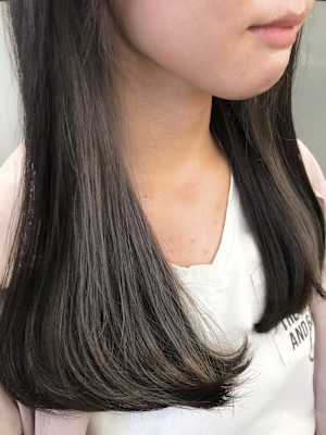 《ROW 川崎》韓国風ダークアッシュ×インナーグレ