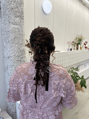 《花屋併設》編み下ろし