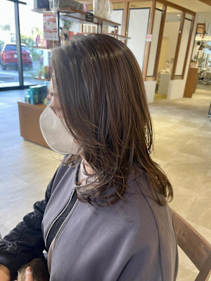 大人女性　レイヤーカット×デジタルパーマ☆小林