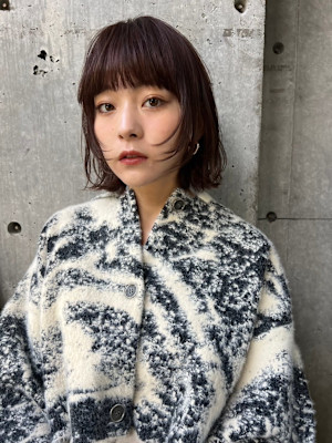 MILK/MURIEL ボブ　顔まわりレイヤー