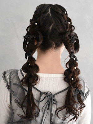 ハートツインテールアレンジ