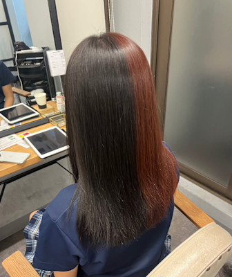 《N° blao 名古屋栄》レッド×ブラック＊ツートンカラー