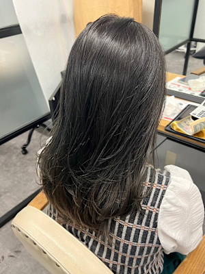 透明感カラー×ローレイヤー