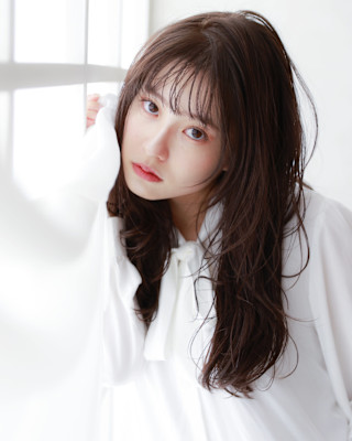 デジタルパーマ　ネビージュ　レイヤー　ニュアンスパーマ