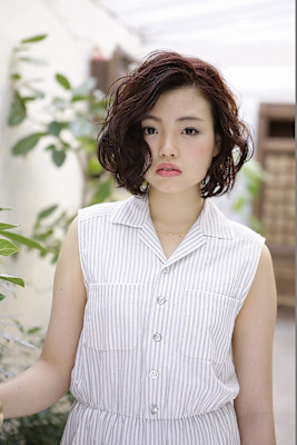 ラベンダーカラーボブ