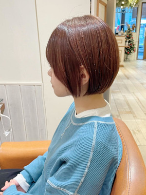 【Ｎｅｏｌｉｖｅｋｕｔａ町田店】切りっぱなしボブ