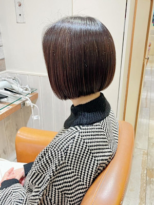 【Ｎｅｏｌｉｖｅｋｕｔａ町田店】切りっぱなしボブ