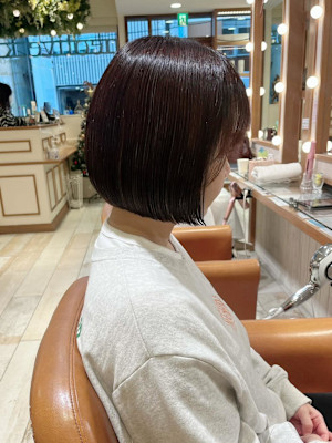 【Ｎｅｏｌｉｖｅｋｕｔａ町田店】切りっぱなしボブ