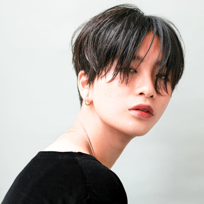 ハンサムショート　ショート　刈り上げ