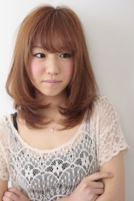 ナチュ可愛ストレート