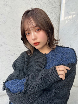 髪質改善シースルー前髪ボブ美髪*Zina南草津