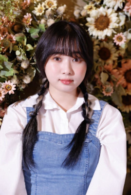 女の子満載の三つ編みツイン