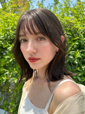 髪質改善グレージュアッシュボブ美髪*Zina渋谷宮益坂