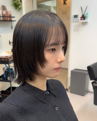 個性派/レイヤーボブ/顔まわりレイヤー/レイヤーウルフ