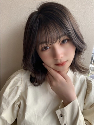 髪質改善グレージュくびレイヤーカット美髪*Zina船橋