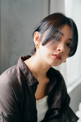 髪質改善小顔カット暗髪ショート美髪*Zina本八幡