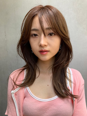 髪質改善ニュアンスカラーくびレイヤーカット*Zina本八幡