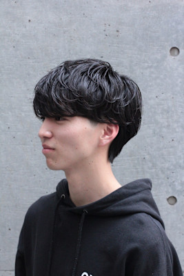 ナチュラルマッシュパーマ