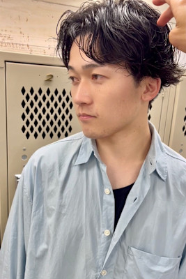 kos/二子玉川駅/メンズ/パーマ/30代/40代　