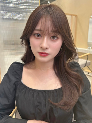 髪質改善ダークトーン韓国風カール美髪*Zina銀座
