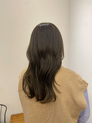 池袋/カラー/髪質改善/イルミナカラー/アッシュブラウン