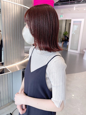 《袴田》深みのあるワインレッドcolor