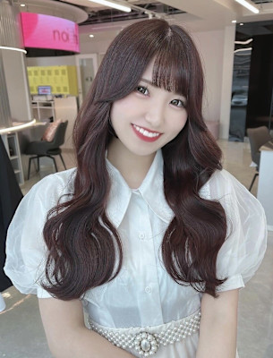 《Renna》大人気ピンクブラウン×韓国巻き